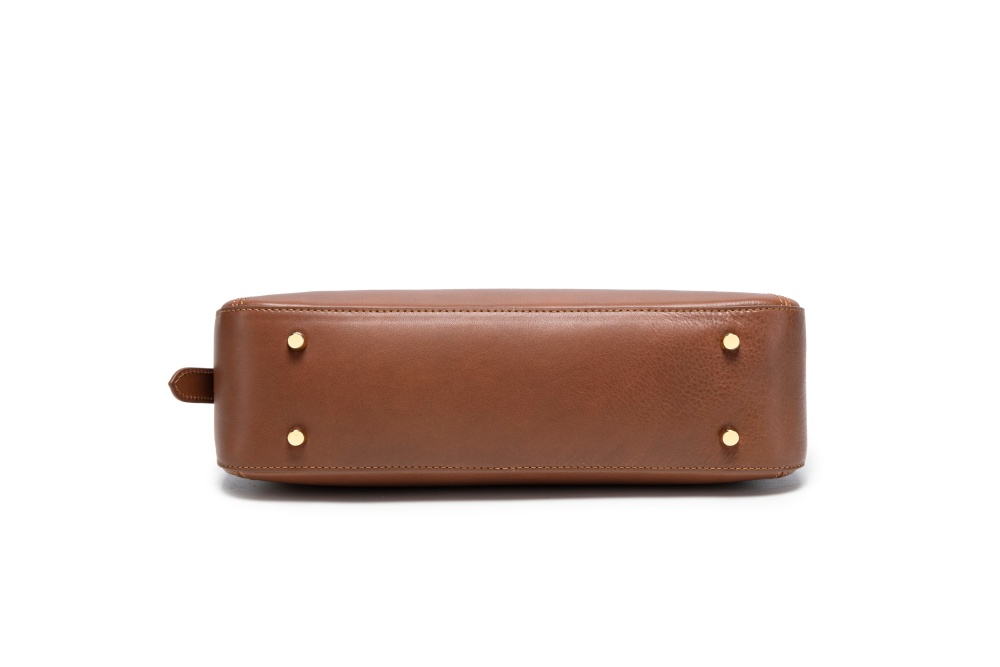 Baliya Factory-Customizable Leather Shoulder Bag: Adjustable Strap Satchel with Premium Craftsmanship for Daily & Formal Outings 8108-21#