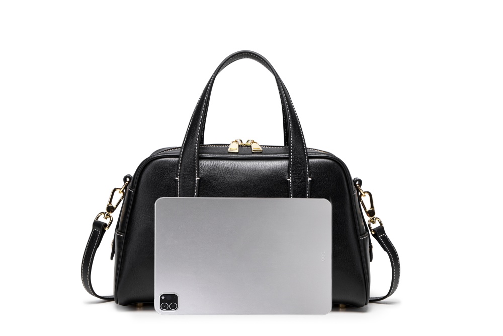 Baliya Premium Top-Grain Leather Handbag: Factory Direct Customizable Multi-Wear Luxury Bag 8108-13#