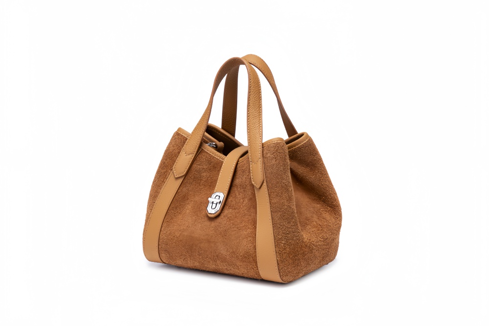 Baliya Premium Top-Grain Leather Handbag: Factory Direct Customizable Multi-Wear Luxury Bag 8108-13#