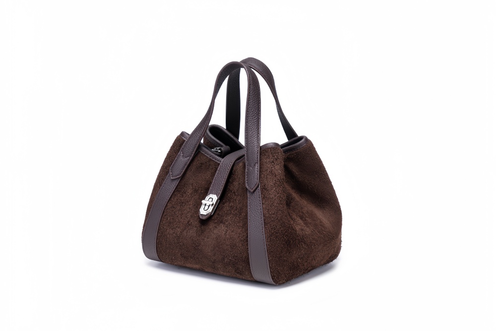 Baliya Premium Top-Grain Leather Handbag: Factory Direct Customizable Multi-Wear Luxury Bag 8108-13#