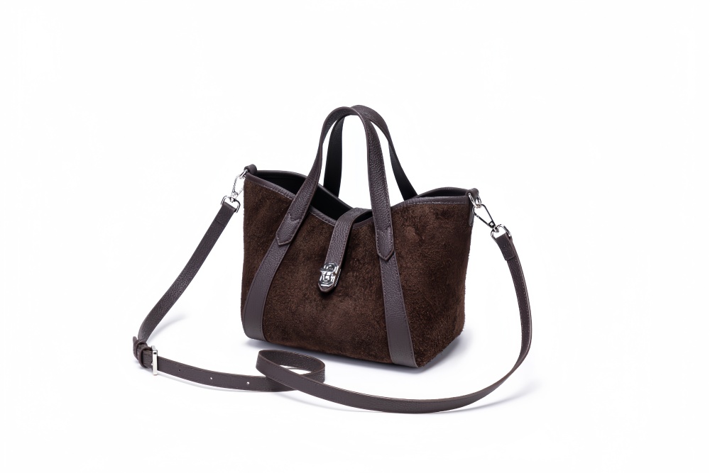 Baliya Premium Top-Grain Leather Handbag: Factory Direct Customizable Multi-Wear Luxury Bag 8108-13#