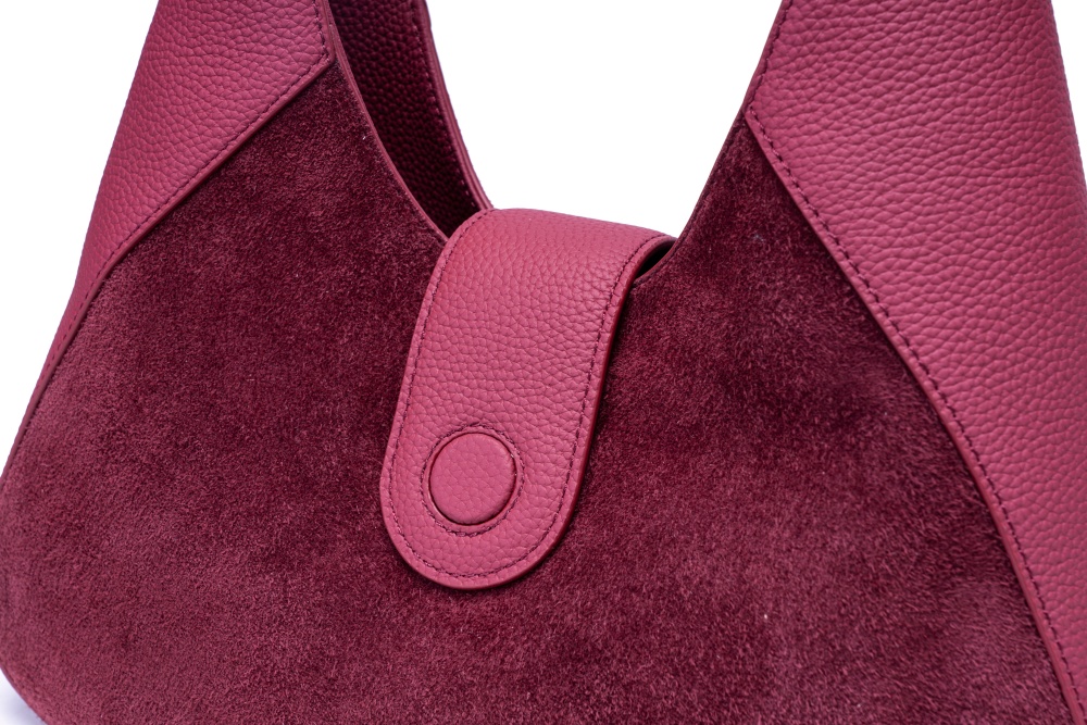 Baliya Premium Top-Grain Leather Handbag: Factory Direct Customizable Multi-Wear Luxury Bag 8108-13#