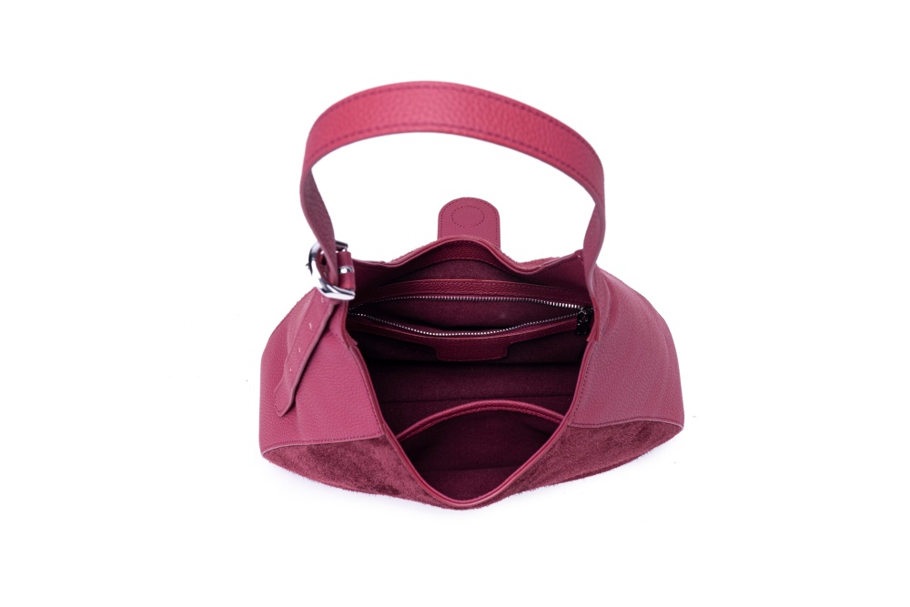 Baliya Premium Top-Grain Leather Handbag: Factory Direct Customizable Multi-Wear Luxury Bag 8108-13#