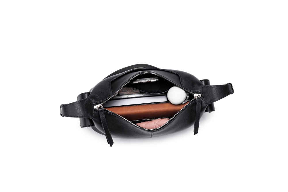 Baliya Premium Top-Grain Leather Handbag: Factory Direct Customizable Multi-Wear Luxury Bag 8108-13#