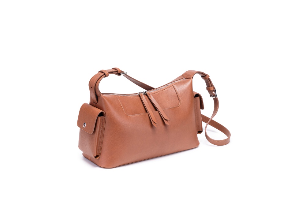 Baliya Premium Top-Grain Leather Handbag: Factory Direct Customizable Multi-Wear Luxury Bag 8108-13#