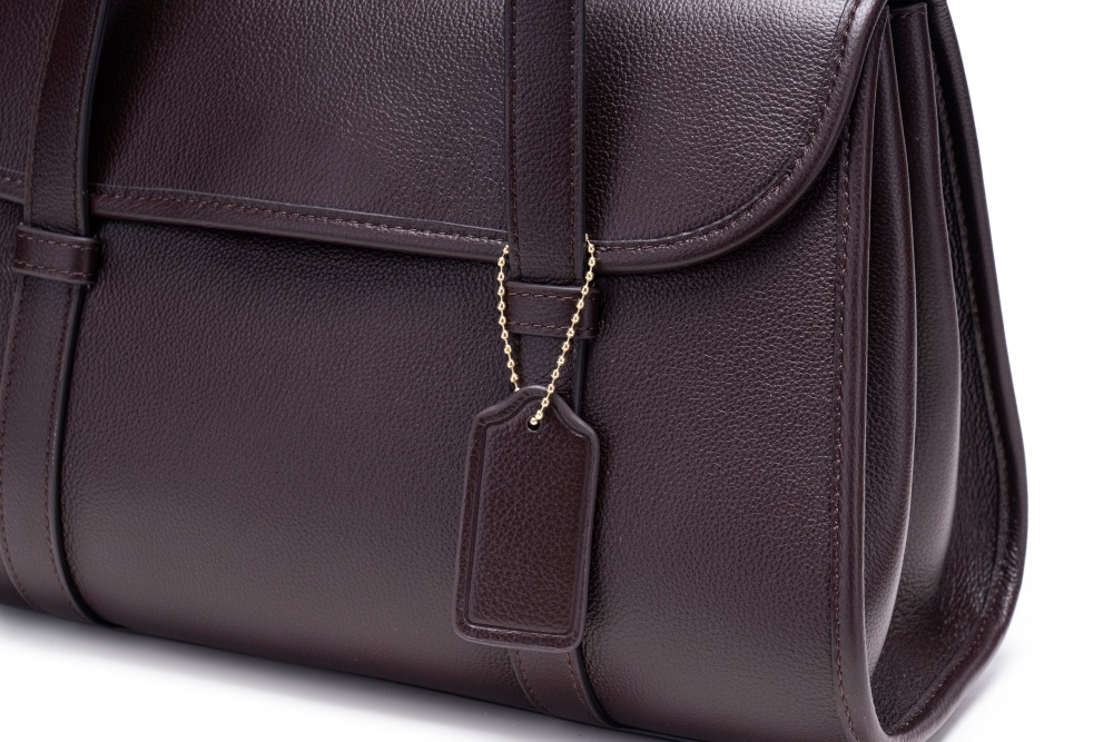 Baliya Premium Top-Grain Leather Handbag: Factory Direct Customizable Multi-Wear Luxury Bag 8108-13#