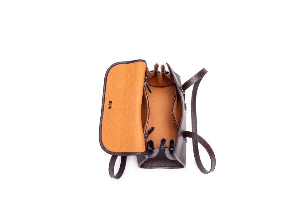 Baliya Premium Top-Grain Leather Handbag: Factory Direct Customizable Multi-Wear Luxury Bag 8108-13#