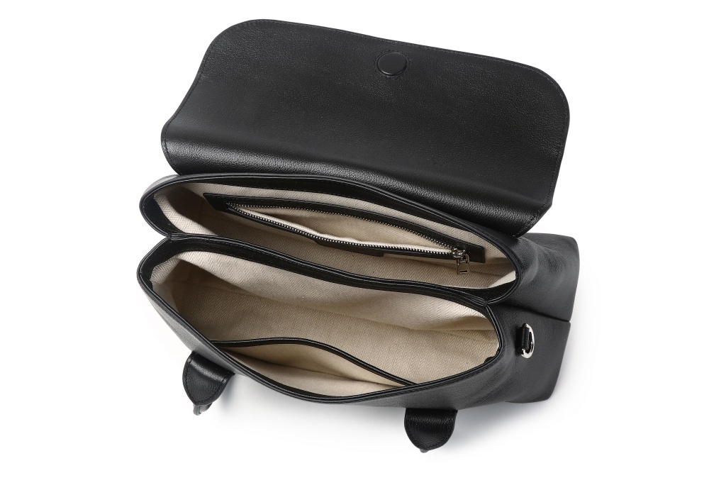 Baliya Premium Top-Grain Leather Handbag: Factory Direct Customizable Multi-Wear Luxury Bag 8108-13#