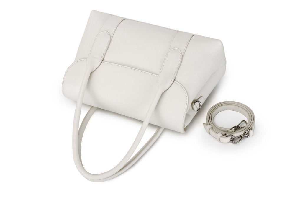 Baliya Premium Top-Grain Leather Handbag: Factory Direct Customizable Multi-Wear Luxury Bag 8108-13#