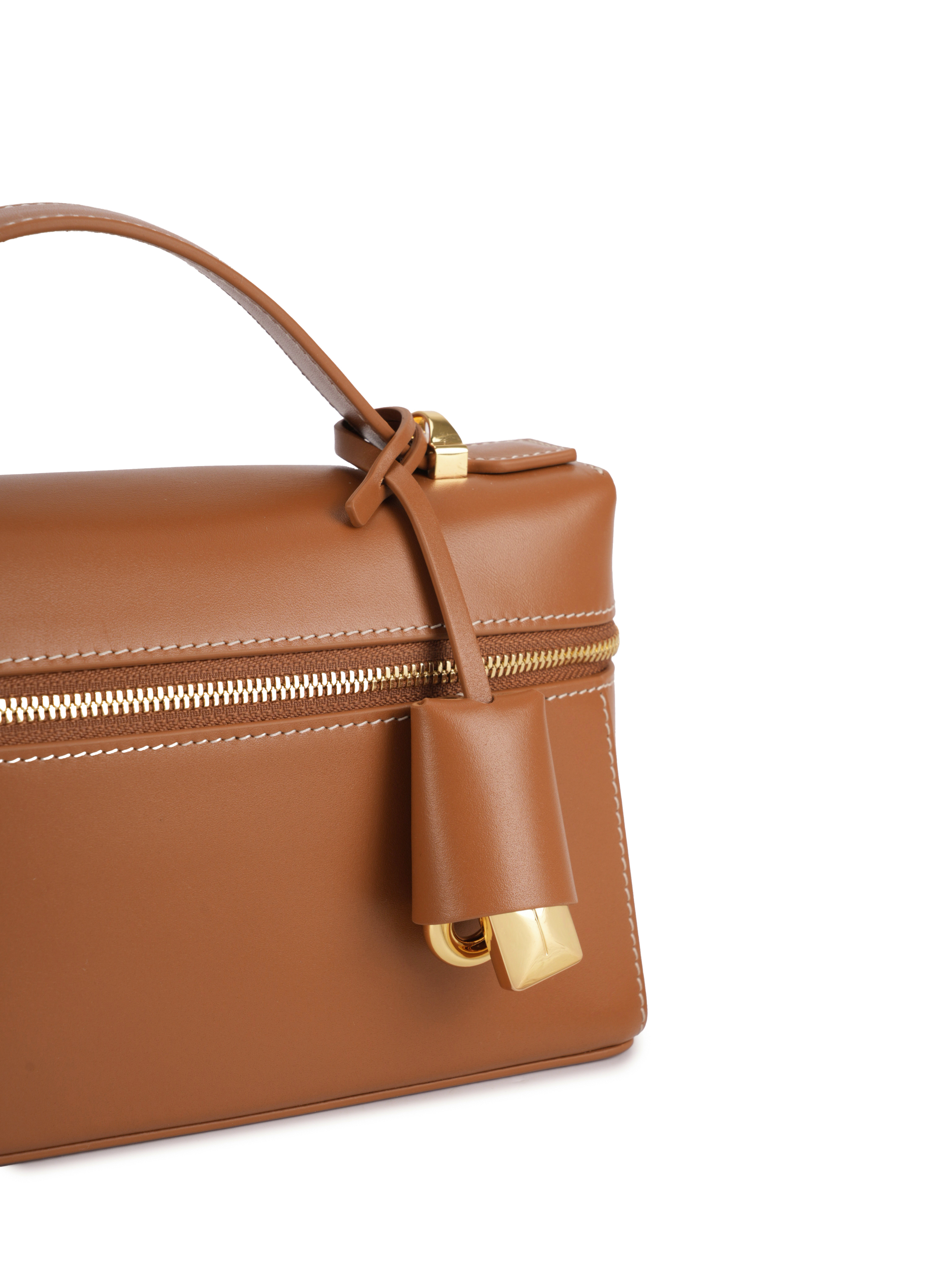 Baliya Premium Top-Grain Leather Handbag: Factory Direct Customizable Multi-Wear Luxury Bag 8108-13#