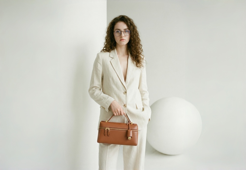 Baliya Premium Top-Grain Leather Handbag: Factory Direct Customizable Multi-Wear Luxury Bag 8108-13#