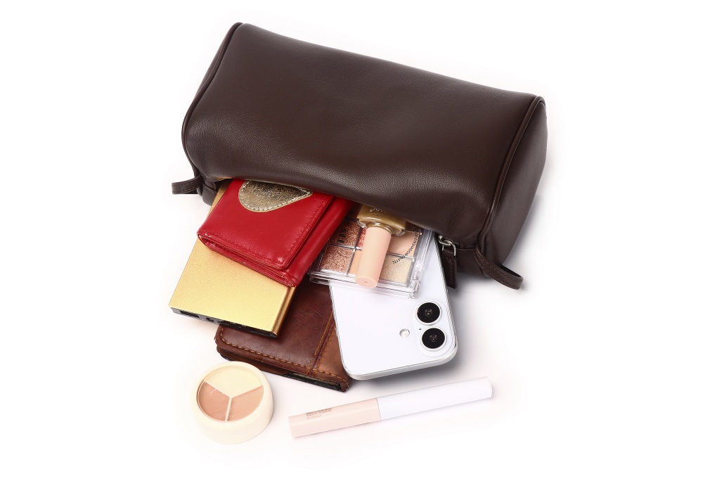 Baliya Premium Top-Grain Leather Handbag: Factory Direct Customizable Multi-Wear Luxury Bag 8108-13#