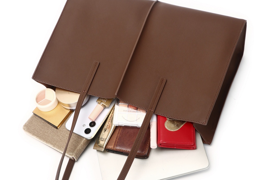 Baliya Premium Top-Grain Leather Handbag: Factory Direct Customizable Multi-Wear Luxury Bag 8108-13#