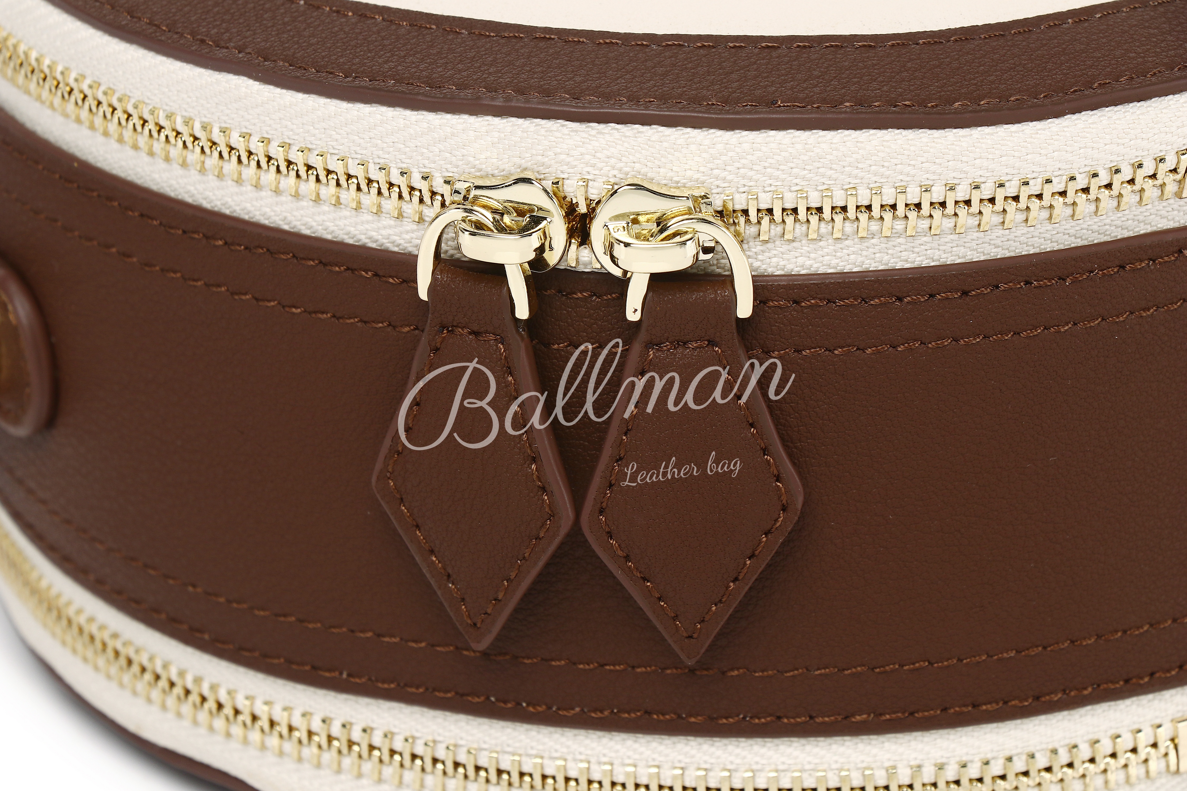 Baliya Premium Top-Grain Leather Handbag: Factory Direct Customizable Multi-Wear Luxury Bag 8108-13#