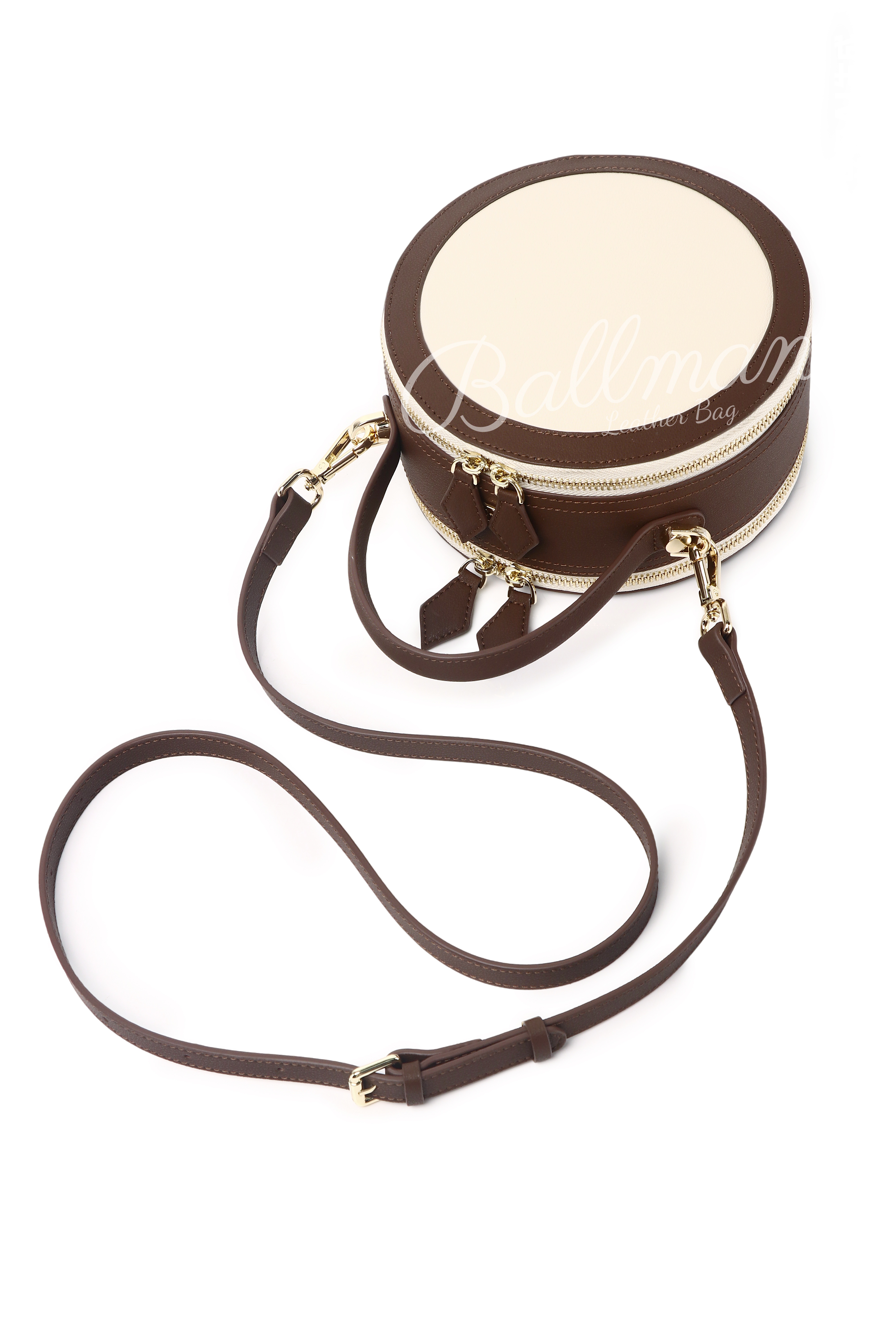 Baliya Premium Top-Grain Leather Handbag: Factory Direct Customizable Multi-Wear Luxury Bag 8108-13#