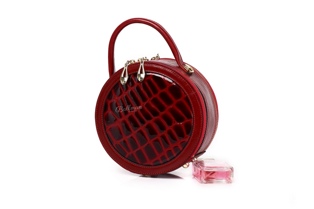 Baliya Premium Top-Grain Leather Handbag: Factory Direct Customizable Multi-Wear Luxury Bag 8108-13#