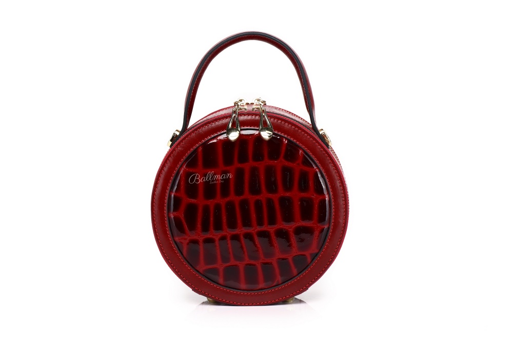 Baliya Premium Top-Grain Leather Handbag: Factory Direct Customizable Multi-Wear Luxury Bag 8108-13#
