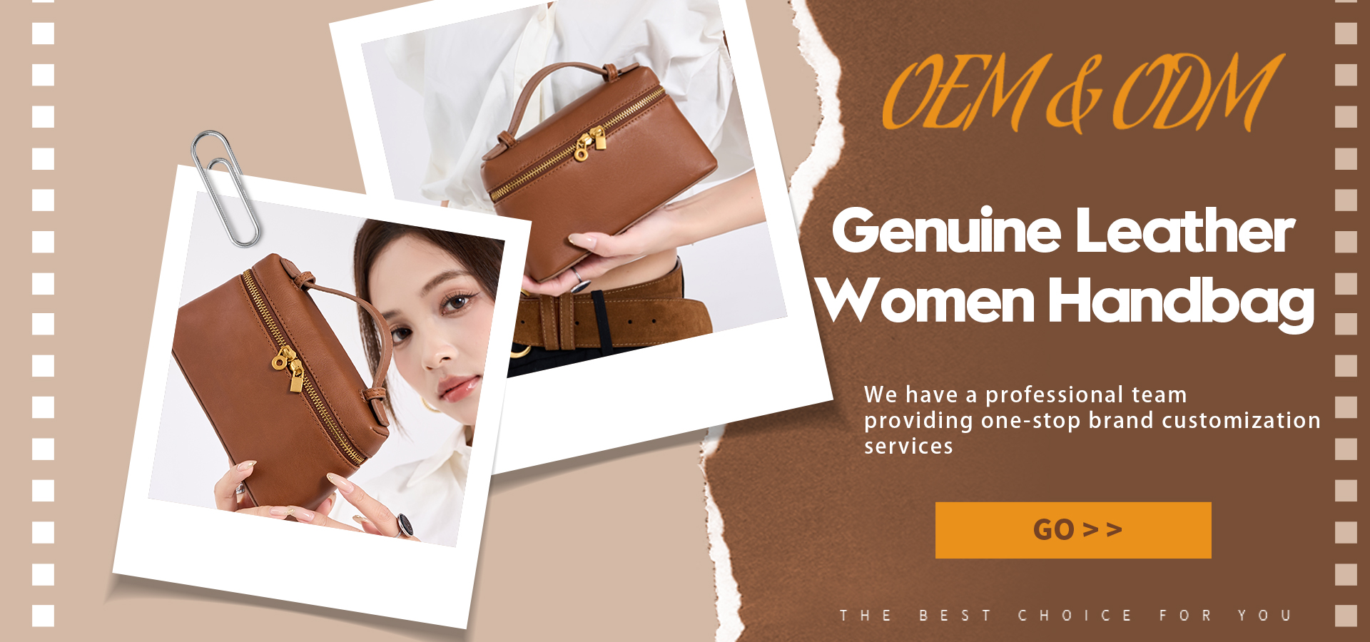 Genuine Leather Bags Manufacture
