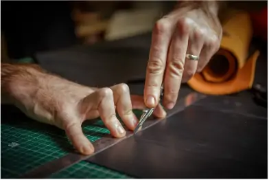 Cutting & Stitching: Why Full Grain Leather Requires Specialized Setup