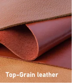 Top Grain Leather: Balancing Aesthetics and Durability