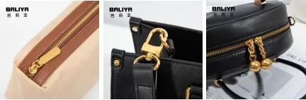 Zippers: The Functional Backbone of Leather Bag Hardware Types