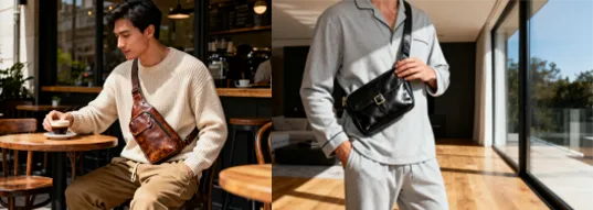 Styling Tips: How to Rock a Leather Chest Bag for Men with Every Outfit