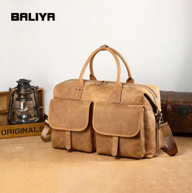 How Leather Travel Bags Enhance Brand Identity