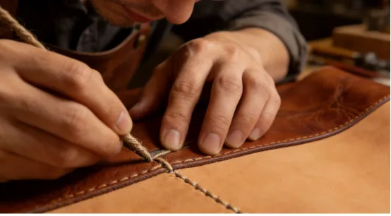 Cutting and Stitching: Precision in Every Step