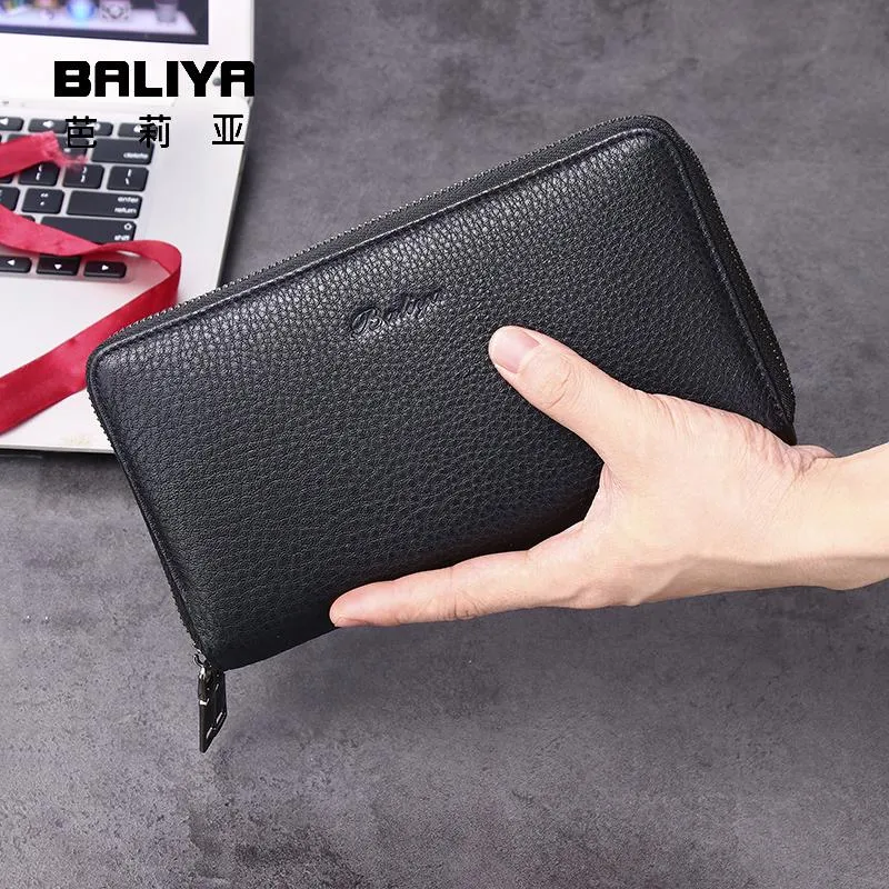 Elegance in Every Detail: Long Leather Wallets for Professional Men