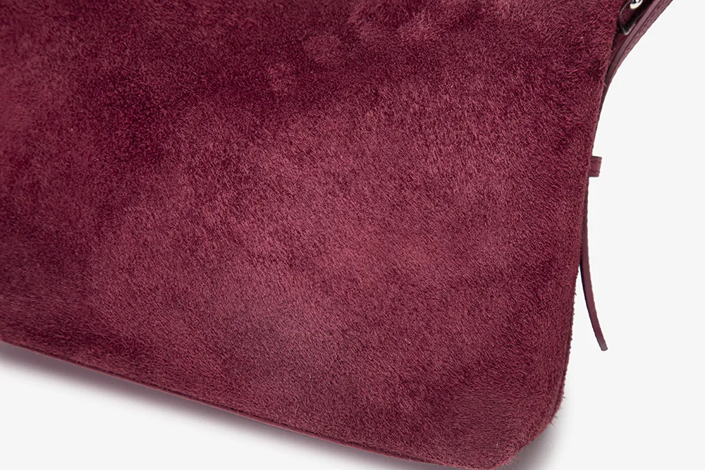 Suede Crescent Crossbody Bags Factory Direct Women’s Stylish Shoulder Purses 8108-10#