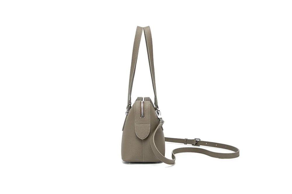 Baliya Factory-Customizable Leather Shoulder Bag: Adjustable Strap Satchel with Premium Craftsmanship for Daily & Formal Outings 8108-21#