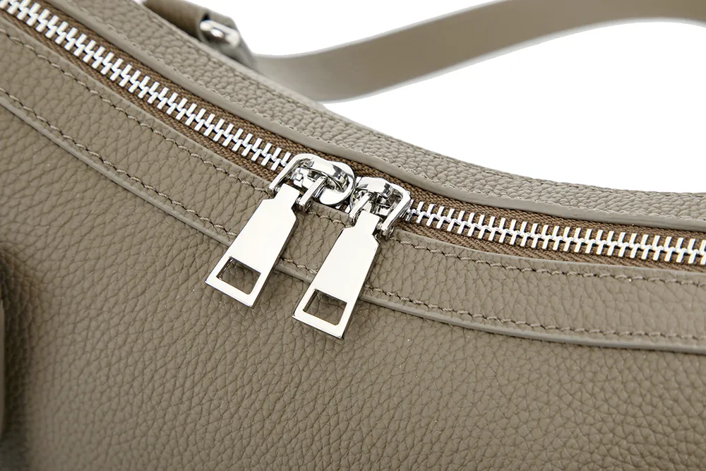 Baliya Factory-Customizable Leather Shoulder Bag: Adjustable Strap Satchel with Premium Craftsmanship for Daily & Formal Outings 8108-21#