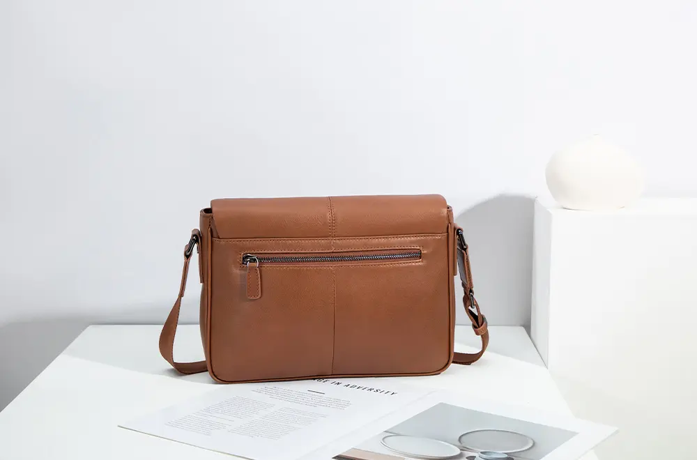 Baliya H98033 Soft Brown Shoulder Bag Ladies Leather Custom Leather Goods