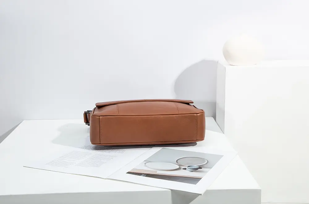 Baliya H98033 Soft Brown Shoulder Bag Ladies Leather Custom Leather Goods