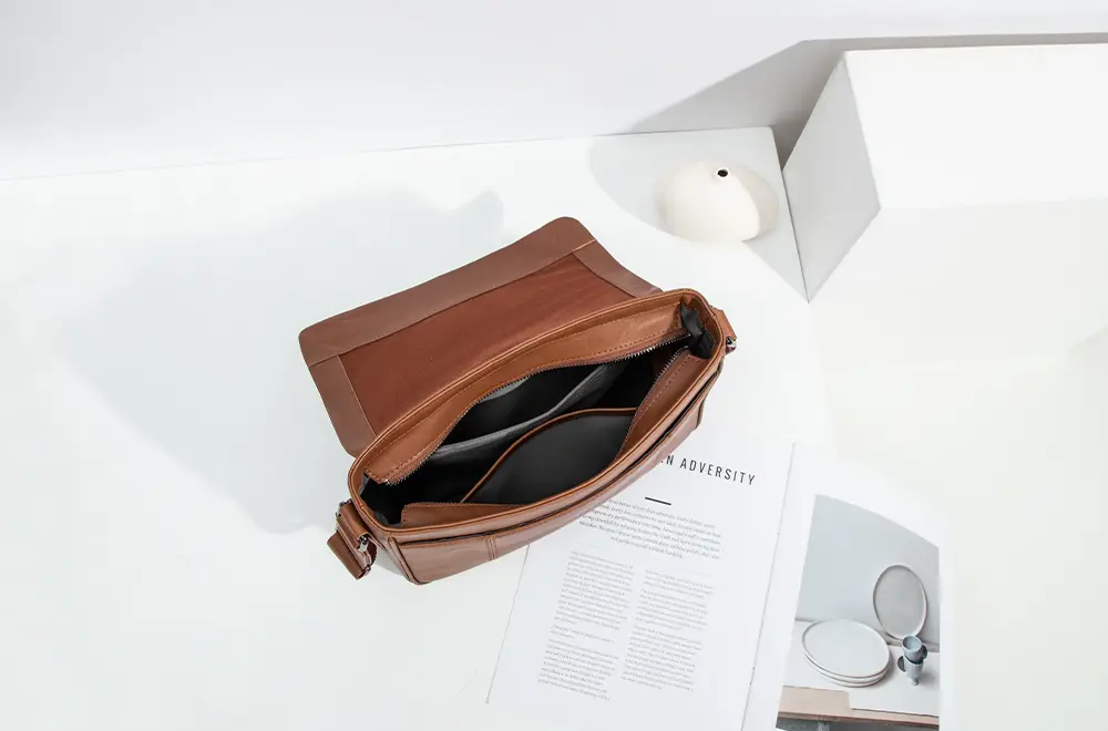 Baliya H98033 Soft Brown Shoulder Bag Ladies Leather Custom Leather Goods