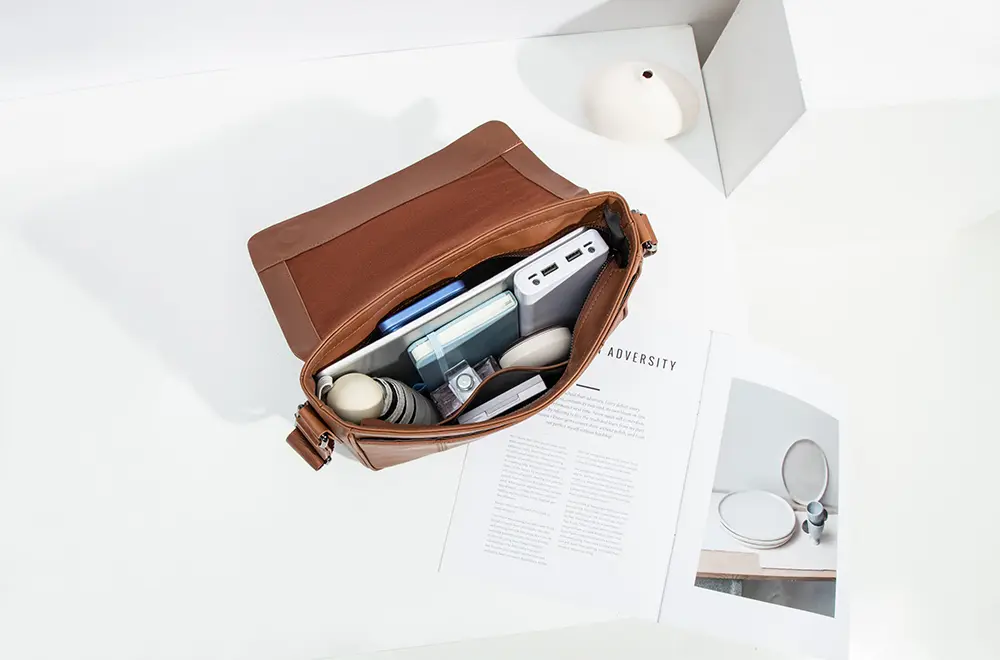 Baliya H98033 Soft Brown Shoulder Bag Ladies Leather Custom Leather Goods