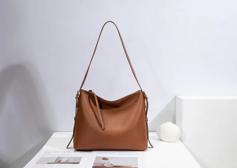 OEM Crossbody Bag High-quality Retro shoulder Bag Fashionable Handbag Genuine Leather Women's Bag