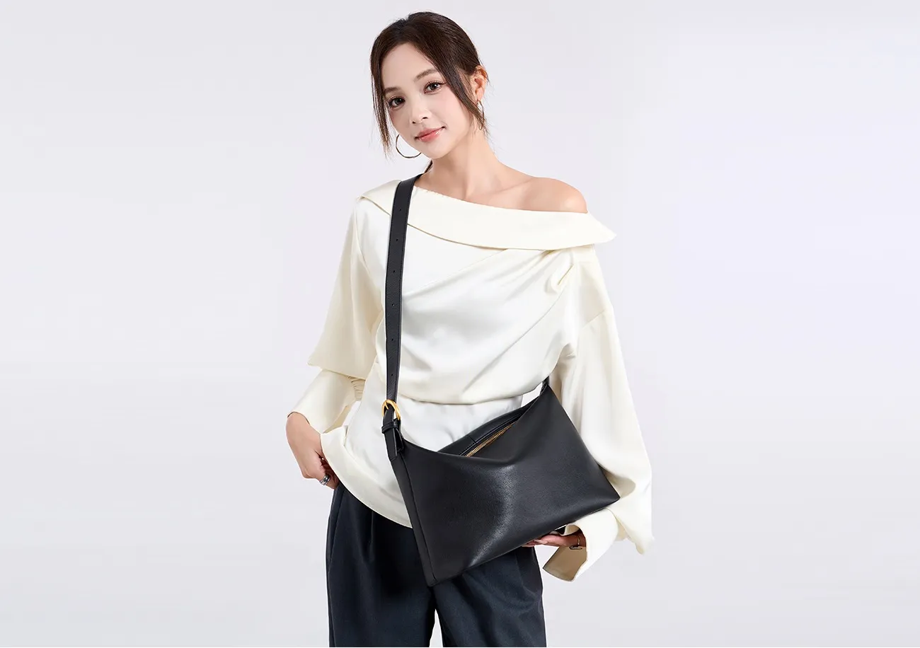 OEM Crossbody Bag High-quality Retro shoulder Bag Fashionable Handbag Genuine Leather Women's Bag