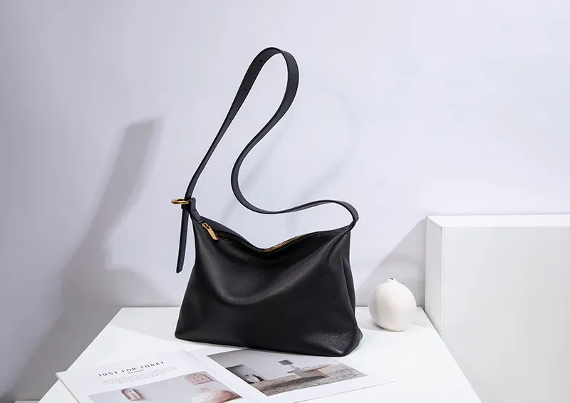 OEM Crossbody Bag High-quality Retro shoulder Bag Fashionable Handbag Genuine Leather Women's Bag
