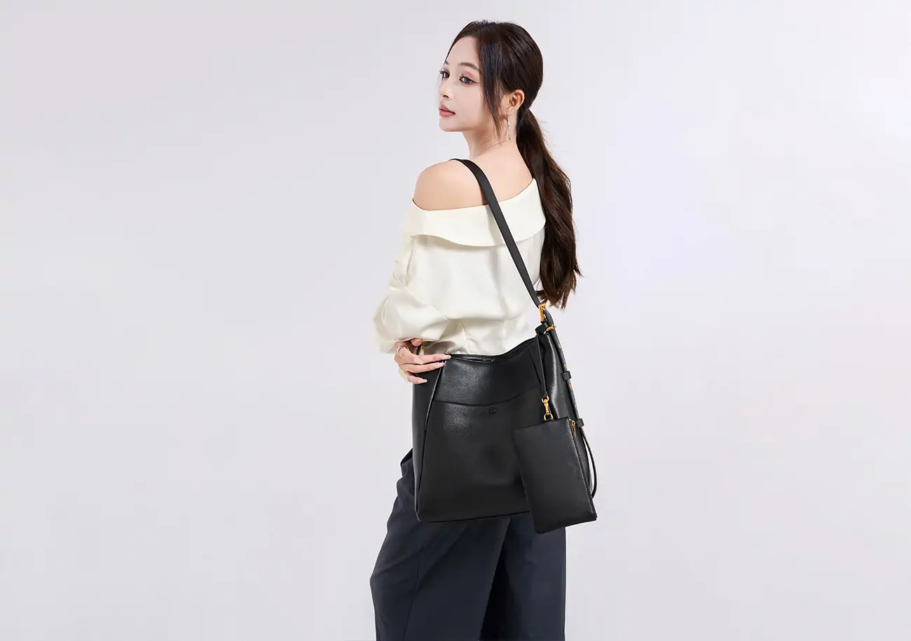 OEM Fashion Designer Tote Handbags Women High Quantity Genuine Leather Shoulder Bag for Lady