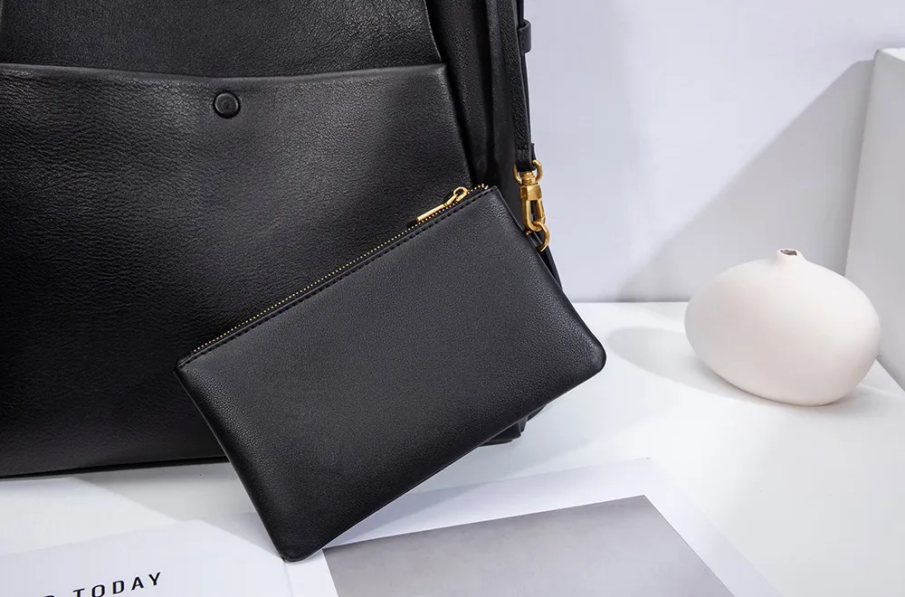 OEM Fashion Designer Tote Handbags Women High Quantity Genuine Leather Shoulder Bag for Lady