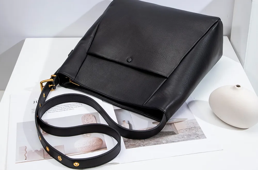 OEM Fashion Designer Tote Handbags Women High Quantity Genuine Leather Shoulder Bag for Lady