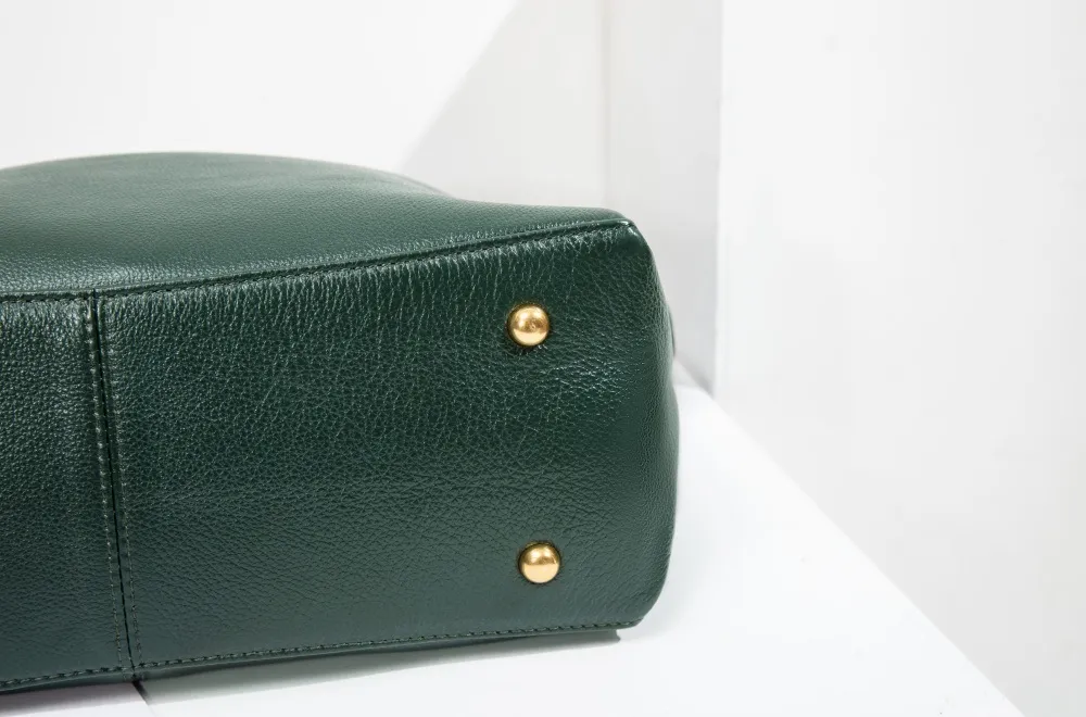 Hot Sale New Arrival Custom Women's Genuine Leather Shoulder Bag Big Capacity Waterproof Portable Handbags Tote Bag