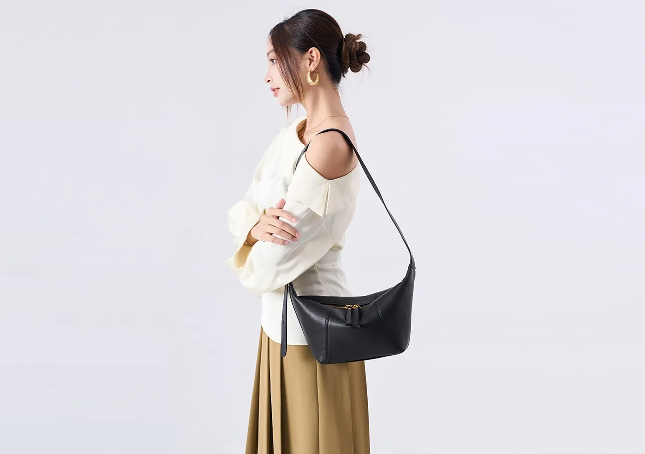 Women's Handbag Wholesale Bag High Quality American Trend Genuine Leather Woven Casual Travelling Shoulder Handbag Fashion Braided Bag