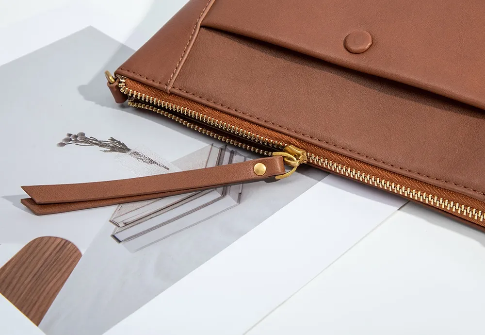 Baliya Italian Genuine Leather Crossbody Bag With Front Pocket And Compartment Women's Phone Bag