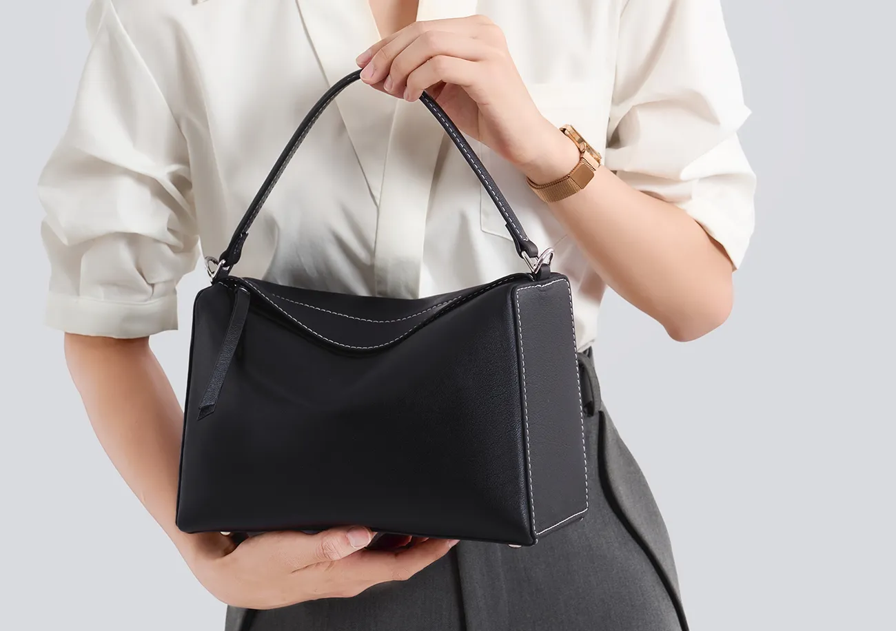 BALIYA Luxury Factory-Crafted Leather Handbag - Women's Stylish Convertible Crossbody Bag