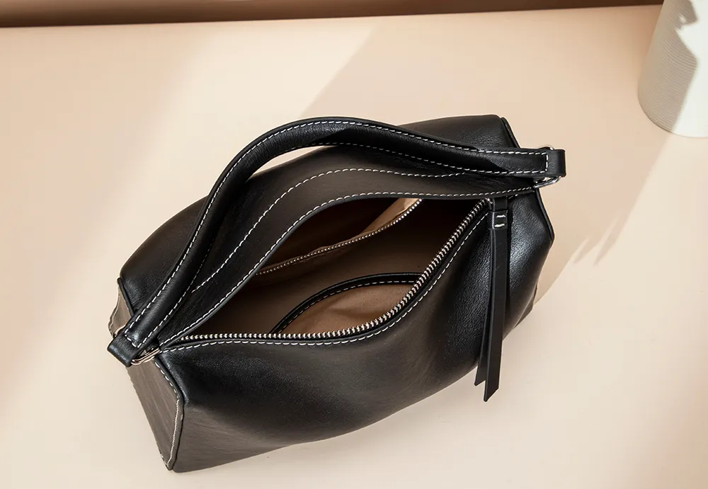 BALIYA Luxury Factory-Crafted Leather Handbag - Women's Stylish Convertible Crossbody Bag