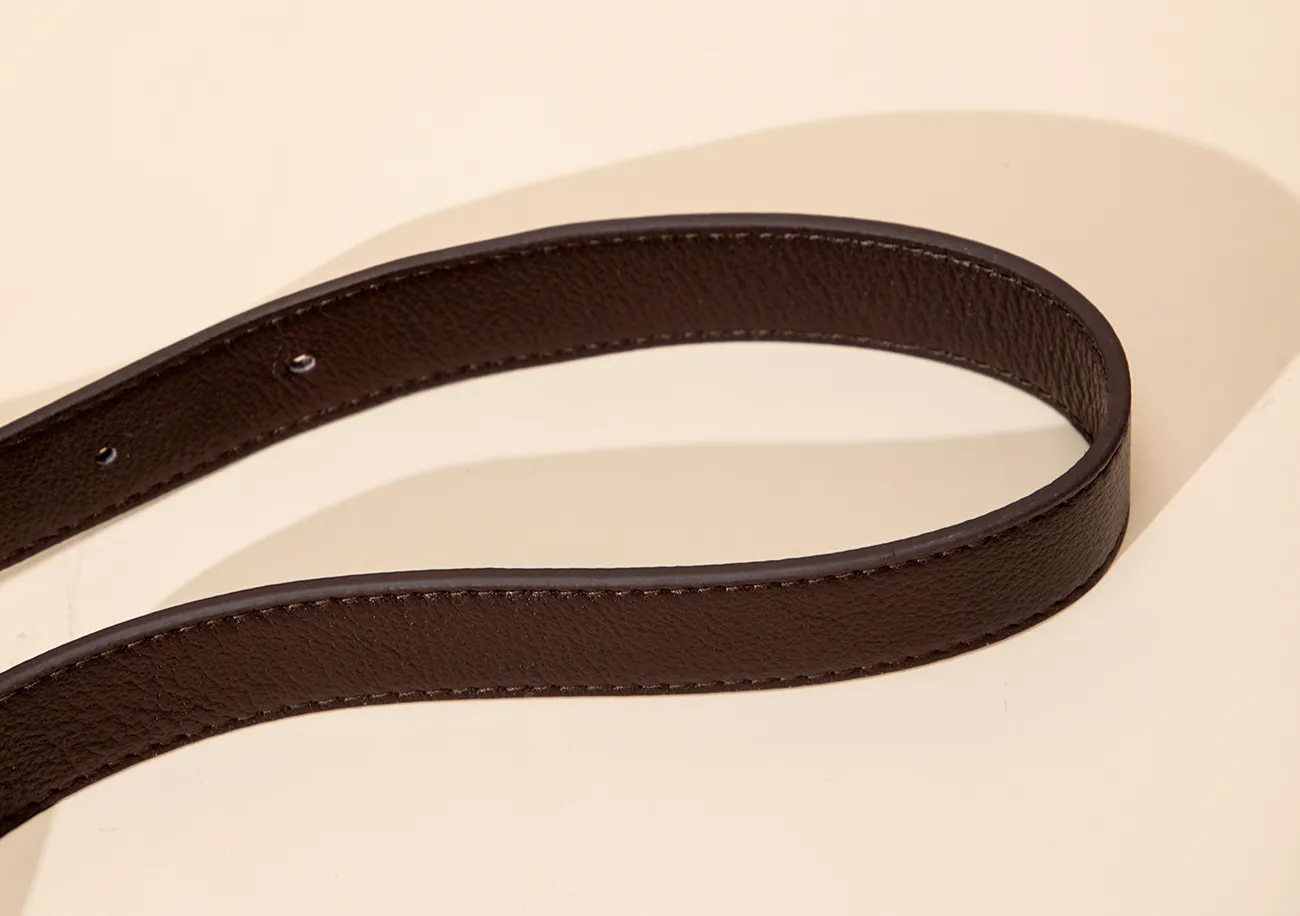 Baliya Factory-Made 100% Genuine Leather Messenger Bag Color-Blocked Square Shoulder Bag